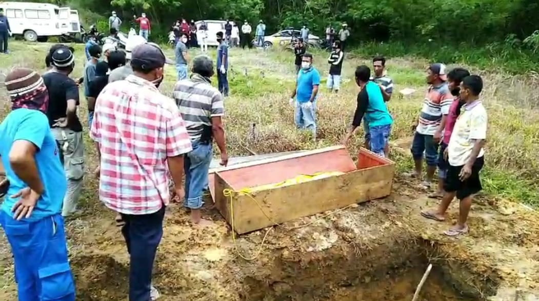 Makam Jenazah Pasien Suspek Dipindahkan